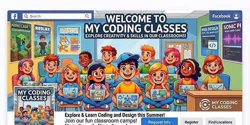 \ud83e\ude81Block Code Adventure Lab - 1 Week Summer Camp \u26f1\ufe0f