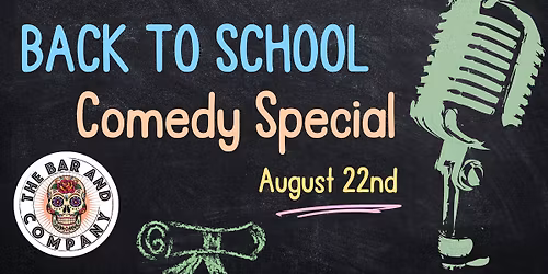 Back To School Comedy Show