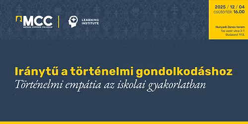 Ir\u00e1nyt\u0171 a t\u00f6rt\u00e9nelmi gondolkod\u00e1shoz \u2013 T\u00f6rt\u00e9nelmi emp\u00e1tia az iskolai gyakorlatban