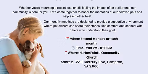 Pet Loss Support Group Meeting