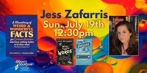A Miscellany of Weird and Wonderful Facts with Jess Zafarris!