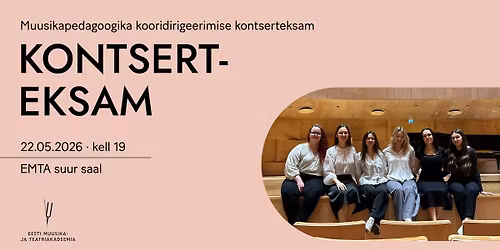 Muusikapedagoogika kooridirigeerimise kontserteksam