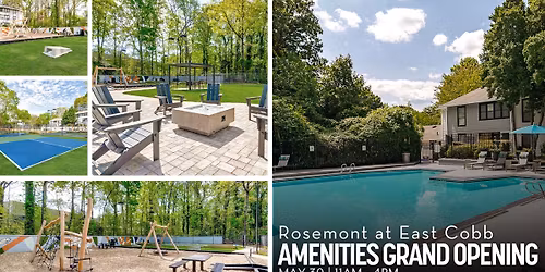 Amenities Grand Opening + Resident Pool Opening \ud83c\udf89
