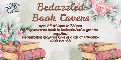 Bedazzled Book Covers