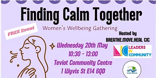 Finding Calm Together - A Wellness Gathering for Women