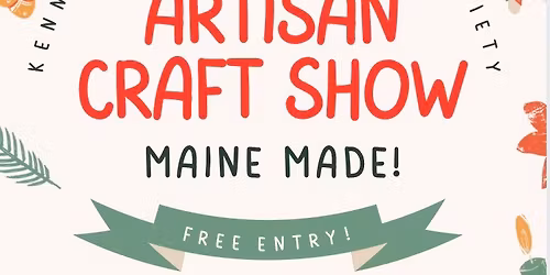 Maine Made Artisan & Craft Fair: At White Columns