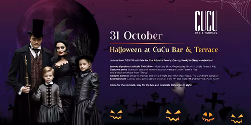 Halloween at CuCu Bar & Terrace