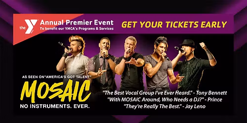 YMCA of Greater Westfield Annual Premier Event presents MO5AIC