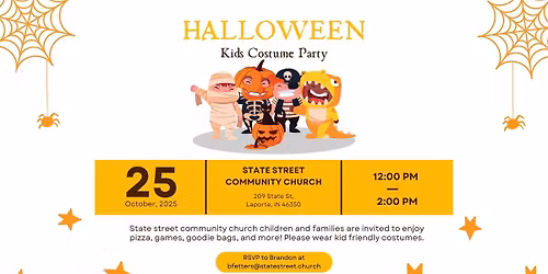 Halloween Kids Costume Party