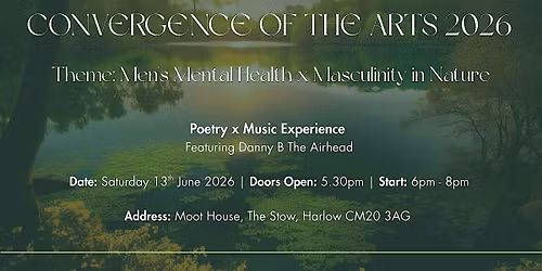 Convergence Of The Arts 2026: Poetry x Music