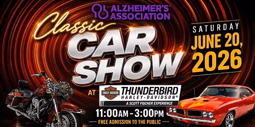 Classic Car Show by Neveah Hospice & Alzheimer's Association 