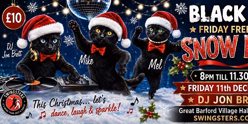 Black Cat Friday Freestyle Snow Ball