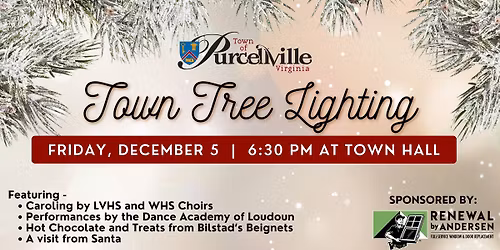 Purcellville Town Tree Lighting