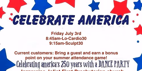 \ud83c\uddfa\ud83c\uddf8Jazzercise celebrates America\u2019s 250 free for all class\ud83c\uddfa\ud83c\uddf8