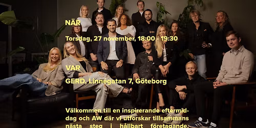 AW f\u00f6r h\u00e5llbart f\u00f6retagande