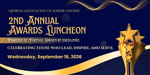 Georgia Association of Senior Centers Annual Awards Luncheon