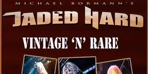 Michael Bormann\u00b4s Jaded Hard & Vintage 'n' Rare