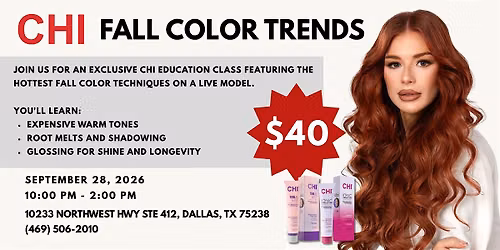 CHI: Fall Color Trends