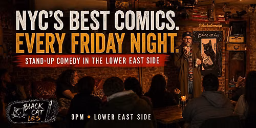 Black Cat Fridays: Stand-Up Comedy