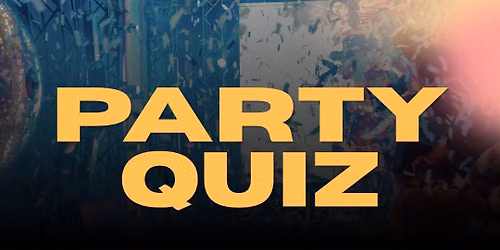 Party Quiz - Save the date