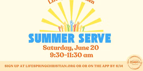 LS Women Summer Serve Day