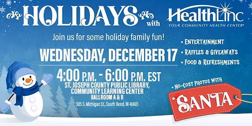 Holidays with HealthLinc St Joseph County