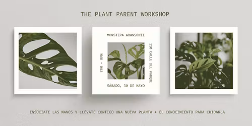The Plant Parent Workshop by GRNHAUS