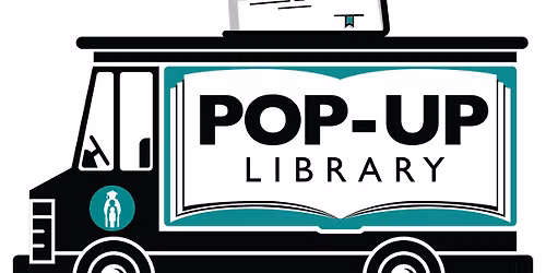 PopUp Library at the Uxbridge Senior Center during lunch