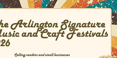 THE ARLINGTON SIGNATURE MUSIC AND CRAFT FESTIVAL