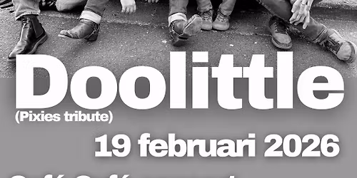 Caf\u00e9 Caf\u00e9 Concert :: Doolittle (Pixies tribute)