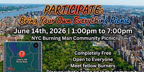 PARTICIPATE: BYOE Picnic - 5th Seasonal NYC Burning Man Community Picnic