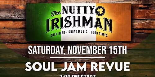 Soul Jam Revue LIVE at The Nutty Irishman!