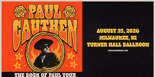Paul Cauthen at Turner Hall Ballroom