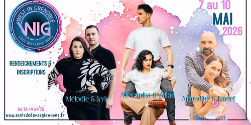 WEST IN GRENOBLE Stage West Coast Swing