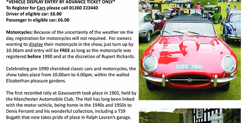 Gawsworth Hall Classis Show