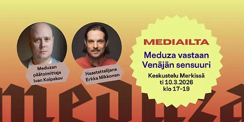 Mediailta: Meduza vastaan Ven\u00e4j\u00e4n sensuuri