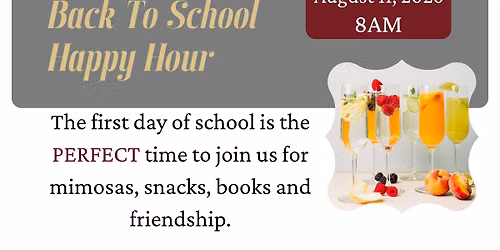 Back To School Happy Hour