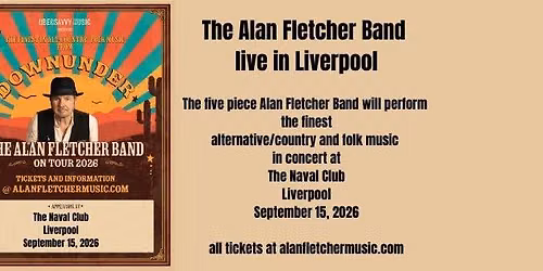 The Alan Fletcher Band Live in Liverpool