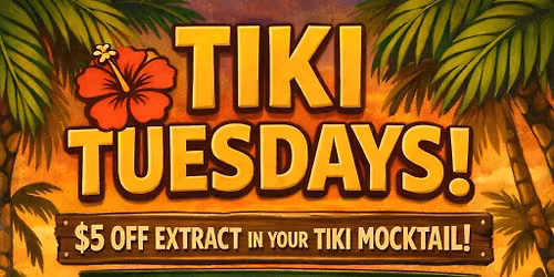 Tiki Tuesday karaoke night!