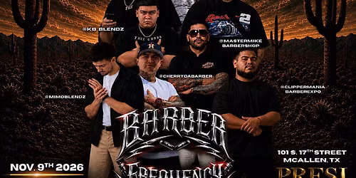 BARBER FREQUENCY FT. TEXAS FINEST