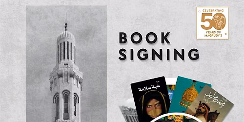 Book Signing with Maryam Almur Bin Huraiz