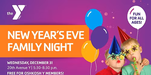 New Year's Eve Community Night at the Y!