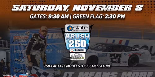 State Water Heaters Krush 250 pres. by Rogers | November 8