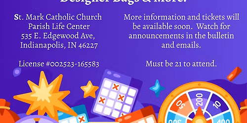 St. Mark Outrageous BINGO!