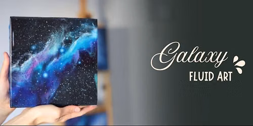 Fluid Galaxy Art