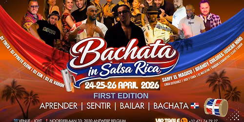 Bachata in Salsa Rica Weekend