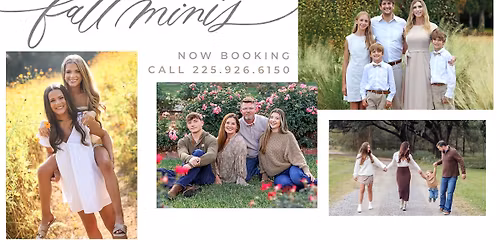 Fall Mini Sessions!