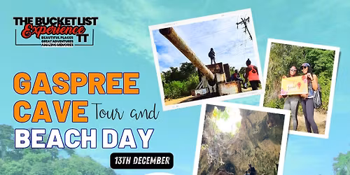 DOWN D ISLAND - 2 in 1 - Gaspree Cave Tour and Epic Beach Day!