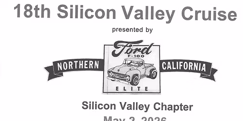 18th Annual Silicon Valley Cruise & Poker Run