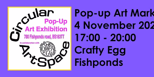 Pop-up Art Market, full of beautiful work by local artists